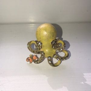 Betsy Johnson octopus ring